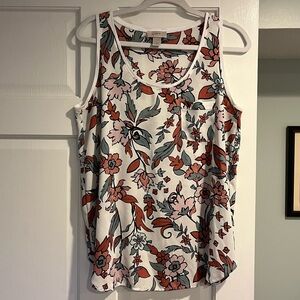 Loft Sleeveless Blouse M